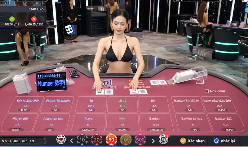 New88 Baccarat sở hữu những Dealer xinh đẹp