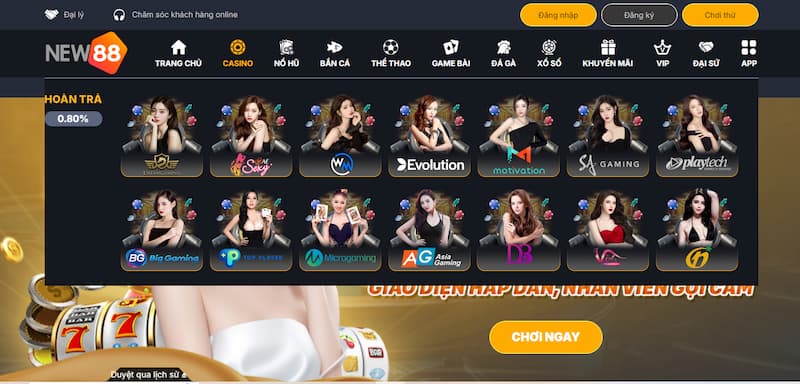 Giới thiệu về New88 Casino