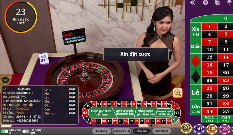 Ưu điểm vượt trội của sảnh game casino New88 Roulette